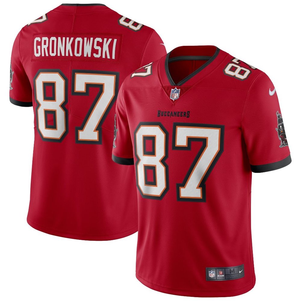 Rob Gronkowski Tampa Bay Buccaneers Nike Vapor Elite Authentic Jersey - 52/XXL - Picture 16 of 16